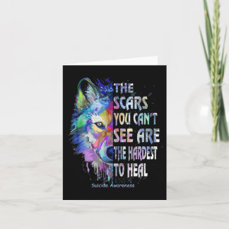 見えない傷跡は最も治りにくい カード