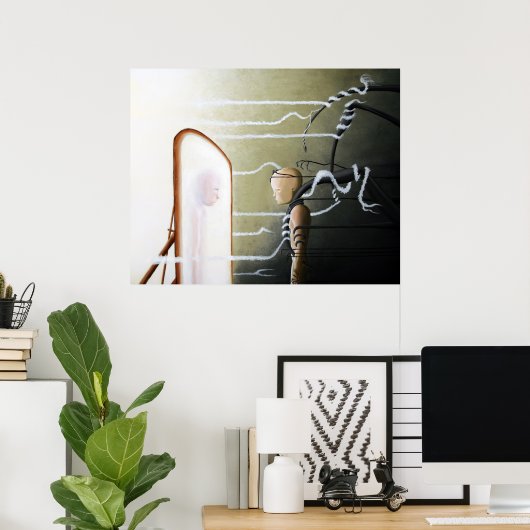 見えない戦い ポスター (ホームオフィス)