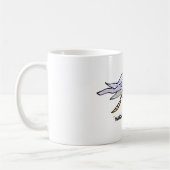 見えない猫のマグ コーヒーマグカップ (左)