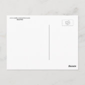 見えない男が戻る映画1940ヴィンテージ ポストカード (裏面)