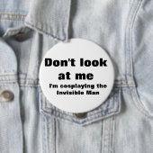 見えない男のコスプレ 缶バッジ (インサイチュ)