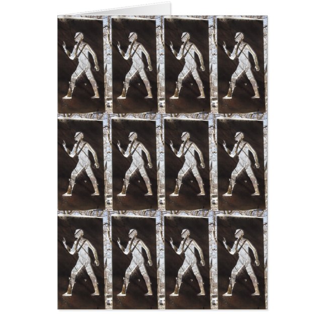 見えない男のノテカード (正面)