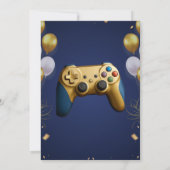 見えない誕生日ゲームの挑戦 🎂👻 | おもしろパロ 招待状 (裏面)