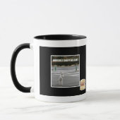 見えない買物車 マグカップ (左)