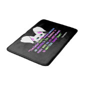 見えました、イースターバニー·ミディアムバスマット バスマット (アングル)