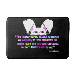見えました、イースターバニー·ミディアムバスマット バスマット