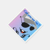 見えるか？ スタンダードカクテルナプキン (角)