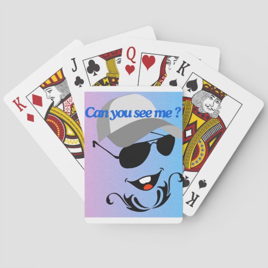 見えるか? トランプ (裏面)