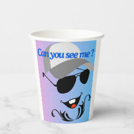 見えるか？ 紙コップ