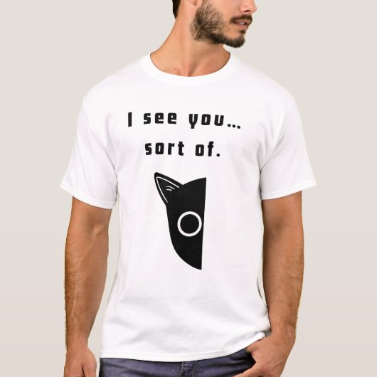見えるよ…ちょっと。 Tシャツ (正面)