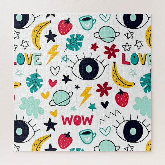 『見える、デイジー・熱狂するデザイン』 ジグソーパズル (縦)