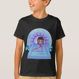 「見えるTシャツきらめくスタイル子供へ!」 Tシャツ