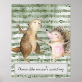 見お洒落る人のないように踊る ポスター (正面)