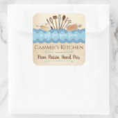 見すぼらしいシックパーソナライズされたな道具が スクエアシール (バッグ)