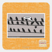 見せろ！ スクエアシール (正面)