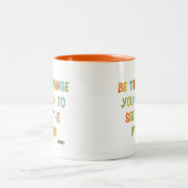 見たい変化である ツートーンマグカップ (中央)