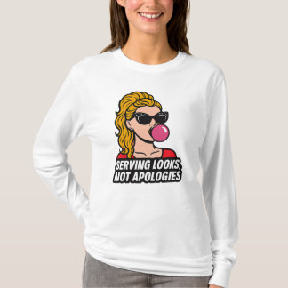 見たままを貫く - ポップアート グラムTシャツ デ Tシャツ