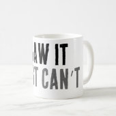 見たんだけど返せない FunnyClassic マグカップ 11 oz (正面右)