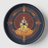 見た目がいい 壁時計 (正面)