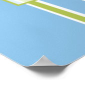 見た目が可愛い田舎ミツバチ ポスター (角)