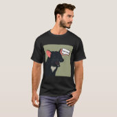 見た目が可愛すぎるタスマン風の悪魔 Tシャツ (正面フル)