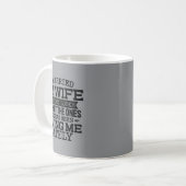 見た目で結婚した妻が思ってたのと違った コーヒーマグカップ (正面左)