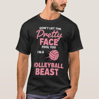 見た目に騙されるなよ オレはバレーボールさ Tシャツ