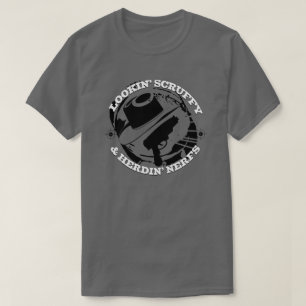 見た目の悪い野牛のおもしろいノベルティ Tシャツ