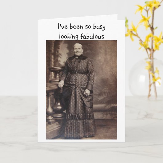 見た目の素晴らおもしろいしい誕生日 カード (黄色い花)