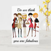 **見た目はすてきな人だと伝える**誕生日* カード (黄色い花)