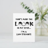 見た目は気にするな…法律学校 ポストカード (スタンド正面)