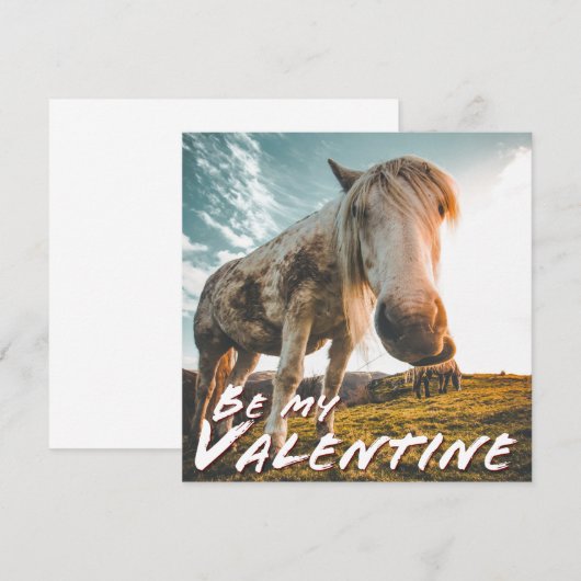 見た馬で私のバレンタイン (正面/裏面)