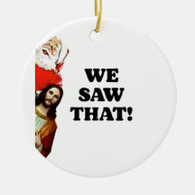 見た！サンタとイエスはいつも見ている