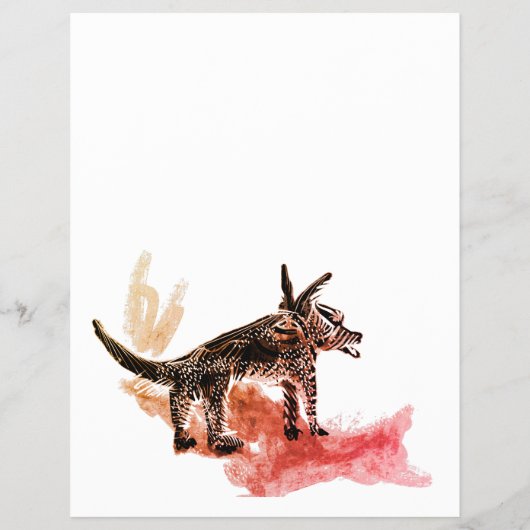 見つかった犬のグラフィックデザインポスター チラシ (裏面)