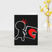 見つからないECEハートパズルカップルマッチングバレンタイン カード (黄色い花)