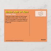 見つけたぞ! ポストカード (裏面)