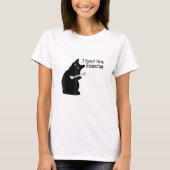 見つけたのはこのハメロス猫好きハロウィユーモアのあるーン Tシャツ (正面)