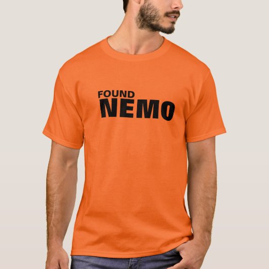 見つけられたNemo Tシャツ (正面)