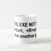 見つけられないコーヒー コーヒーマグカップ (中央)