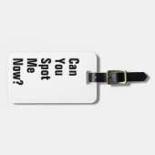 見つけられるか？おもしろい ラゲッジタグ (正面横)