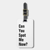 見つけられるか？おもしろい ラゲッジタグ (正面縦)