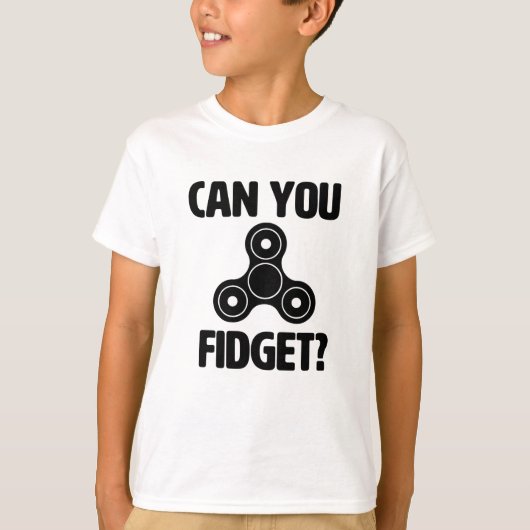 見つけられるか?フィッおもしろいジットスピナーシャツ Tシャツ (正面)