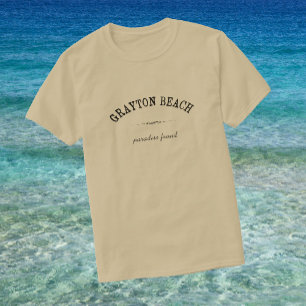 見つけられるGraytonのビーチの楽園 Tシャツ