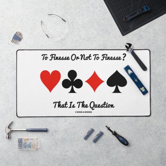 見つけるのか見つけないのか？それが問題だ デスクマット (ワークステーション)