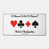 見つけるのか見つけないのか？それが問題だ デスクマット (正面)