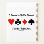 見つけるのか見つけないのか？それが問題だ プランナー手帳 (裏面)