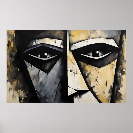 見つめる ポスター (正面)