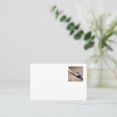 見つめカエルの名刺 名刺 (スタンド正面)