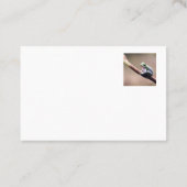 見つめカエルの名刺 名刺 (裏面)