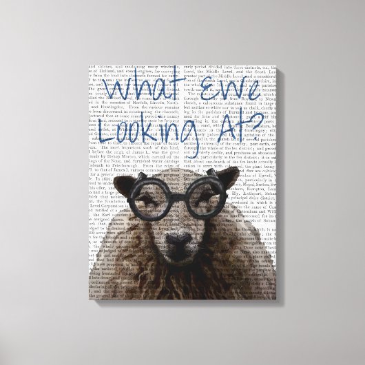 見ているもの キャンバスプリント (正面)